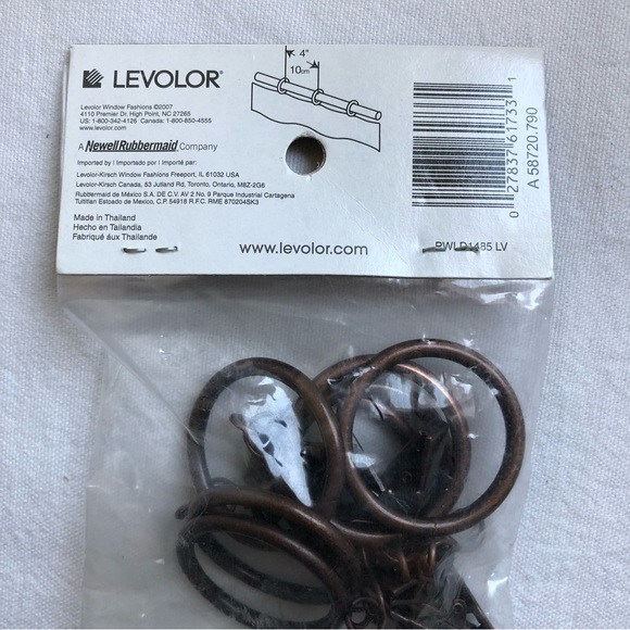 Levolor 7 Clip Rings - Picture 2 of 2